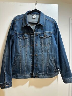 Duluth Trading Co Blue Denim Jean Jacket